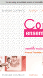 Mobile Screenshot of ensemblecontraste.com